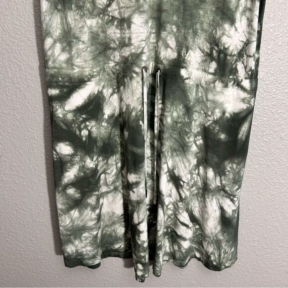 Sweaty Betty Take It Easy Tie Dye Moss Green Dress Size XSmall Drawstring Pocket - Picture 14 of 16